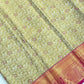 Gold Color Pure Kanchi Silk With Gold Zari Work Saree In Yuma