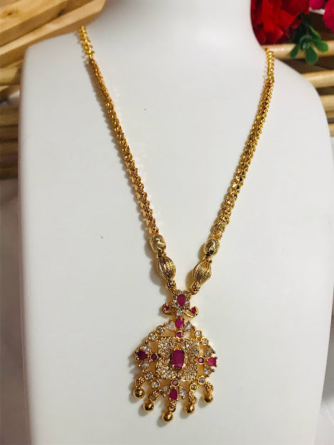 Premium Quality Multicolor Gold Plated Necklace In USA