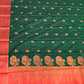 Attractive Green Art Silk Saree For Women In Yuma