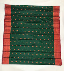 Green Colored Art Silk Look Saree For Women In Tempe