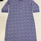 Light Purple Color Cotton With Printed Work Kurti Suits In Mesa