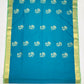 Elegant Peacock Green Colored Art Silk With Royal Look Saree In Tucson