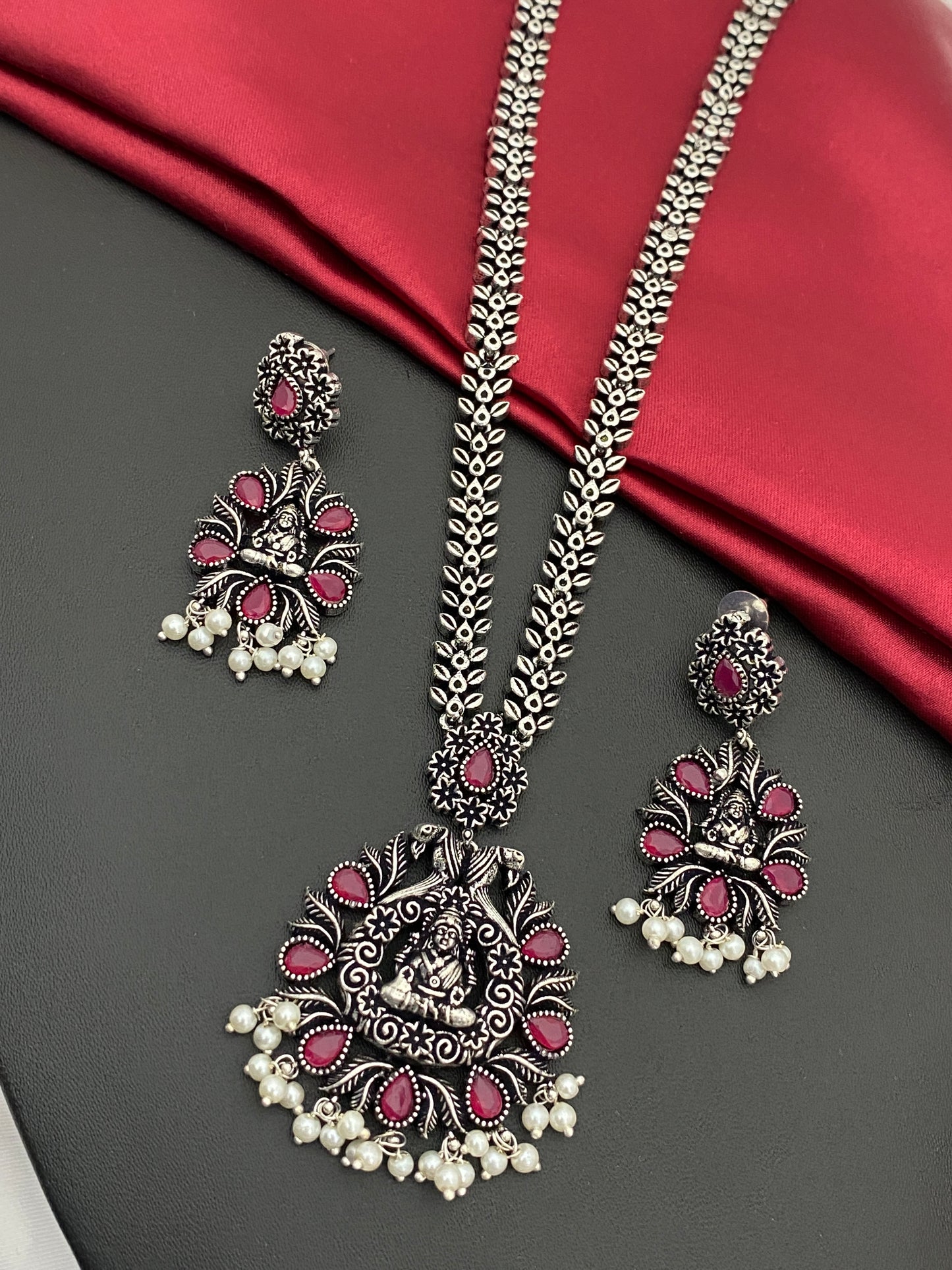 Indian Traditional Oxidized Temple Jewelry In USA