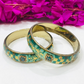 Green Color Glass Bangles Near Me
