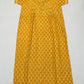 Cosy Yellow Color Cotton Nighty For Women