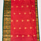 Alluring Pink With Green Colored Art Silk Saree For Women In Chandler