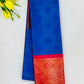 Beautiful Blue Color Art Silk Saree With Designer Zari Work For Women