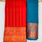 Red Color Pure Kanchi Silk With Tassels Saree In USA