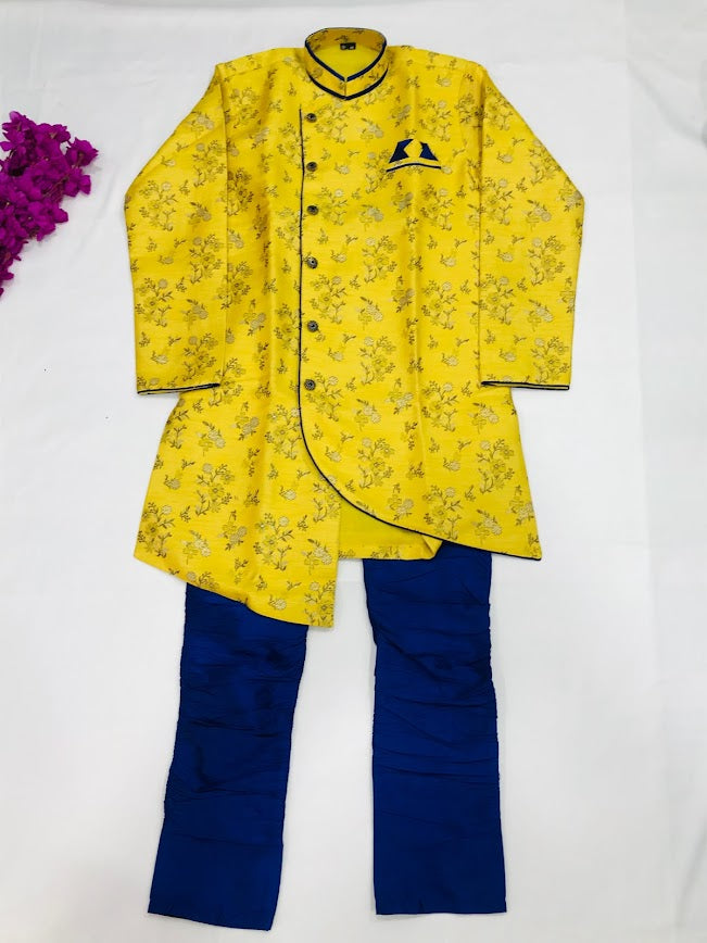 Lovely Kids Party Wear Sherwani Kurta and Pajama Pant