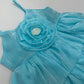 Blue Color Soft Net Gown In USA