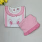 Pink And White Color Soft Cotton Gown Near Me