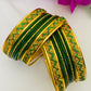 South Indian Traditional Metal Bangle Set In USA