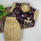 Sandal Color Sherwani Suits With Brooch Pin In USA 