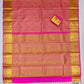 Light Pink Color Pure Kanchi Silk Gold Zari Work With Tassels Saree In Yuma