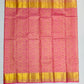 Elegant Light Pink Color Pure Kanchi Silk Gold Zari Work In Tempe