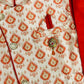 Charming Red Kids Embroidered Dhoti Kurta with booties and jacket In USA