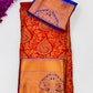 Alluring Maroon Color Pure Kanchi Silk Gold Zari Work With Tassels Saree For Women