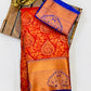 Pure Kanchi Silk Gold Zari Work With Tassels Saree For Women In Near Me