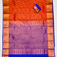 Gold Zari Work With Tassels Saree For Women In Mesa