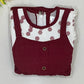 Maroon Color Soft Cotton Gown Near Me