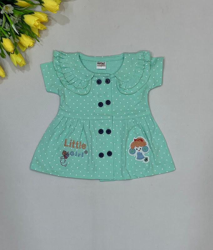 Green Color Cotton Gown Near Me