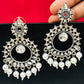 Attractive Oxidized Drop Design Earrings For Women In Candler