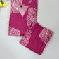 Pink Color Rayon Printed Kurti With Palazzo In USA