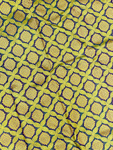 Elegant Peacock Green Color Pure Kanchi Silk In Chandler