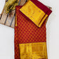 Floral Motifs Art Silk Saree With Gold Zari Work For Women Near Me