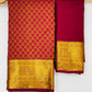 Art Silk Saree With Gold Zari Work For Women In USA