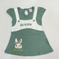 White Color Cotton Frock In USA