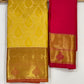 Art Silk Saree With Gold Zari Work For Women In USA