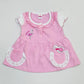 Gorgeous Baby Pink Color Soft Cotton Frock Near Me