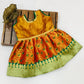 Pretty Yellow Color Silk Gown For Kids In USA