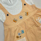 Orange Color Cotton Frock In USA