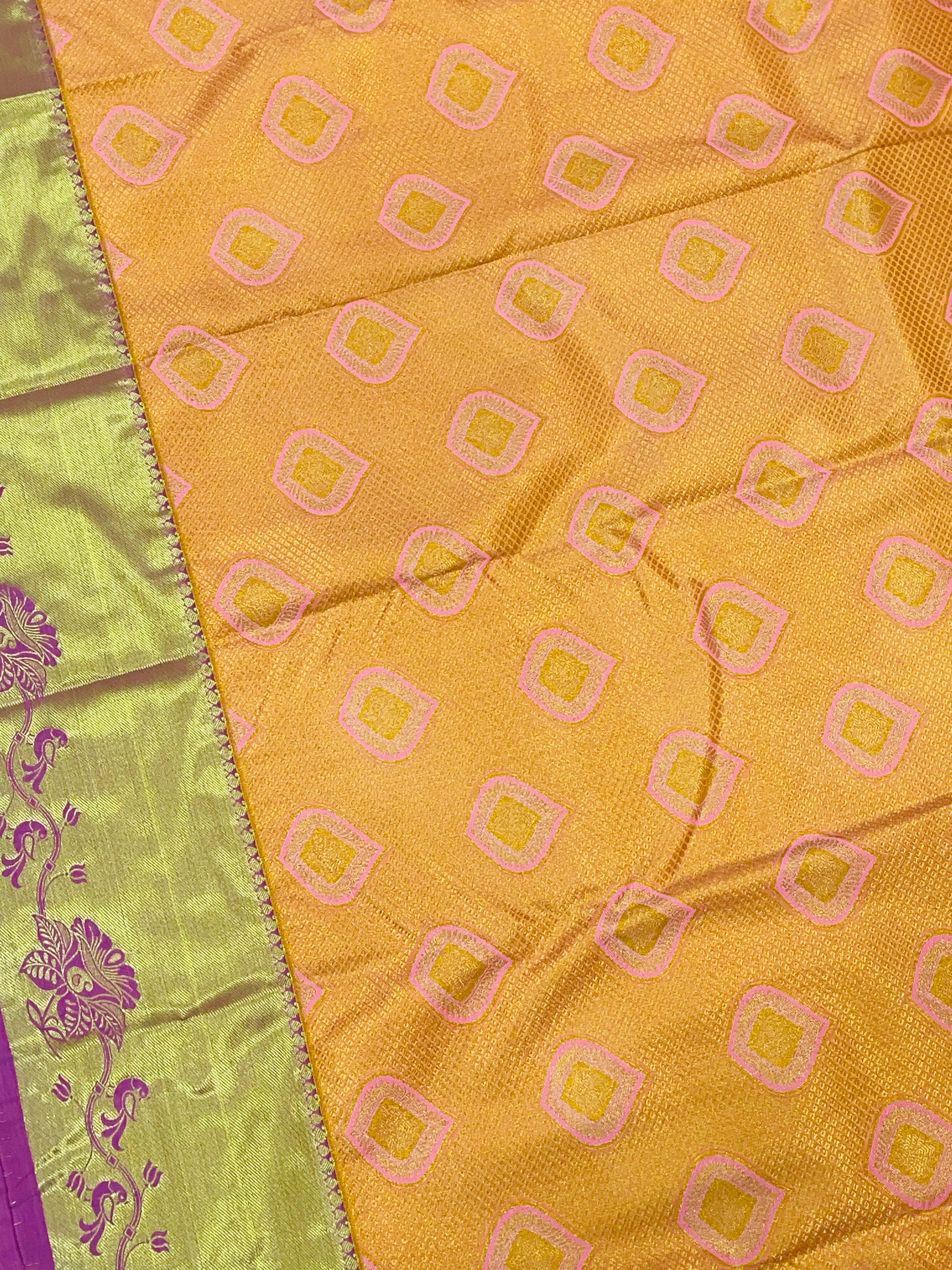 Pure Kanchi Silk Saree For Women In Yuma