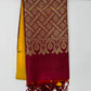 Yellow Colored  Pure Kanchi Silk Saree For Women In Mesa