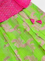 Pink And Green Color Art Silk Langa Sets In Tempe