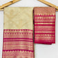 Attractive Pink Color Pure Kanchi Tissue Silk Saree In USA