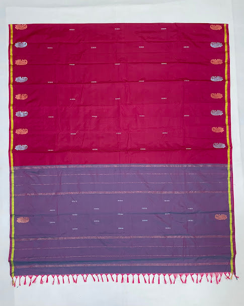 Attractive Maroon Color Kanchi Soft Silk Saree In Tucson