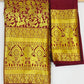 Marvellous Maroon Color Pure Kanchi Silk Saree For Women In USA