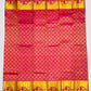 Charming Pink Color Pure Kanchi Silk Gold Zari Work Saree In Tempe