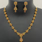 Beautiful Gold Plated Juhmka Designed Necklace Near Me