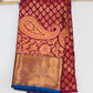 Attractive Maroon Color Pure Kanchi Silk Gold Zari Work Saree in Chandler