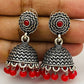 Pleasing Oxidized Silver Jhumkas In Gilbert