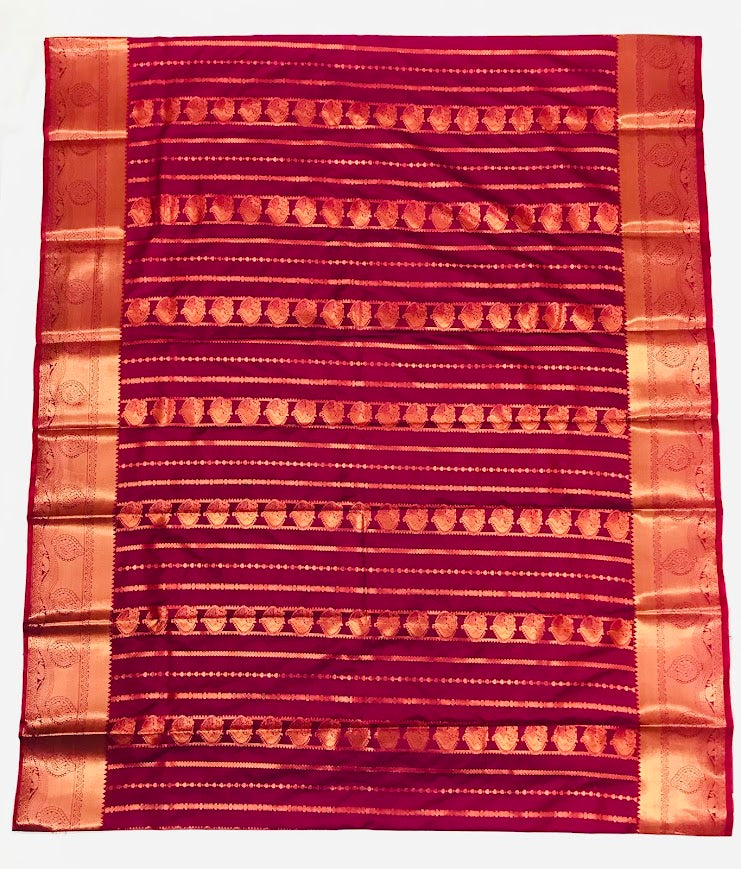 Pure Kanchi Silk Saree In Suncity