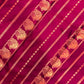 Elegant Dark Red Color Pure Kanchi Silk Saree Zari Work In Chandler