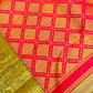 Elegant Pink Color Pure Kanchi Silk Gold Zari Work Saree For Women In Suncity