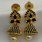 Gold Plated Jhumka Earrings In USA
