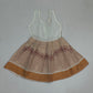 Copper Color Silk Langa Set In Yuma